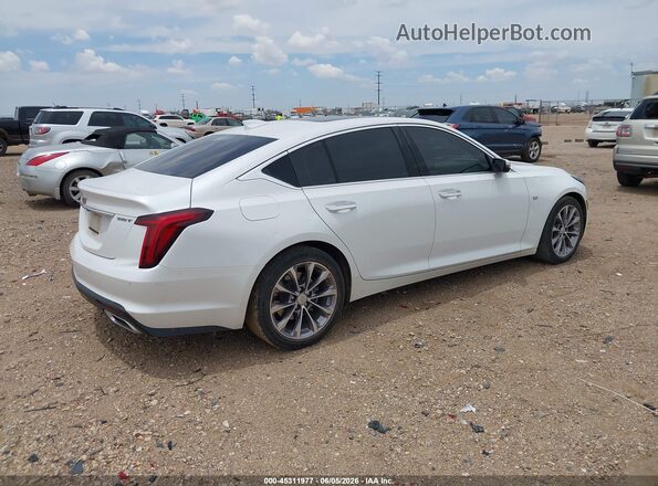 1G6DN5RKXM0130834 2021 CADILLAC CT5 White Задня права чверть