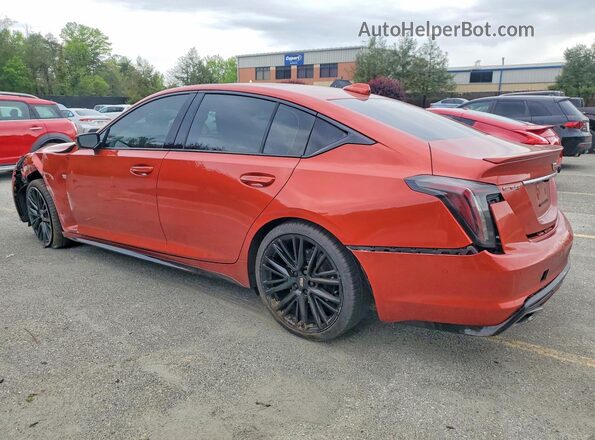 1G6DP5RK0L0134335 2020 CADILLAC CT5 Orange Հետևի ձախ