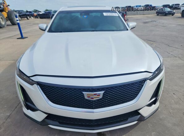 1G6DP5RK0M0124888 2021 CADILLAC CT5 White Vista frontal