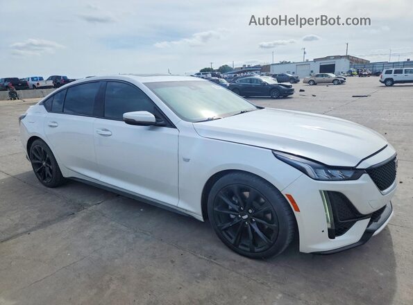 1G6DP5RK0M0124888 2021 CADILLAC CT5 White Delantero derecho