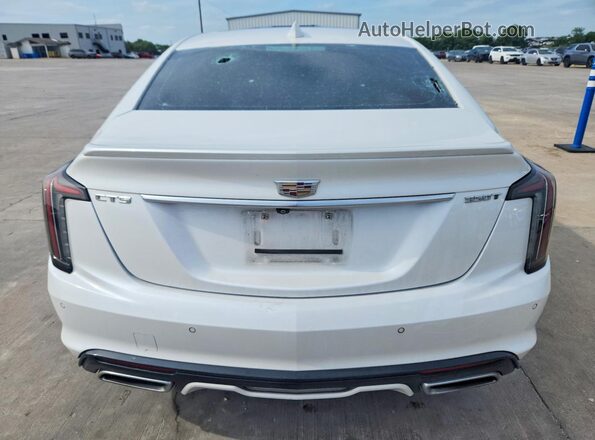 1G6DP5RK0M0124888 2021 CADILLAC CT5 White Vista trasera