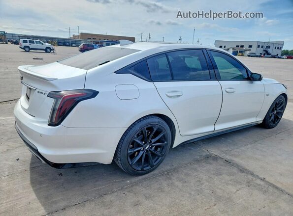 1G6DP5RK0M0124888 2021 CADILLAC CT5 White Trasero derecho