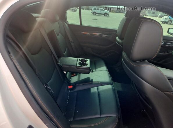 1G6DP5RK0M0124888 2021 CADILLAC CT5 White Vista de los asientos traseros