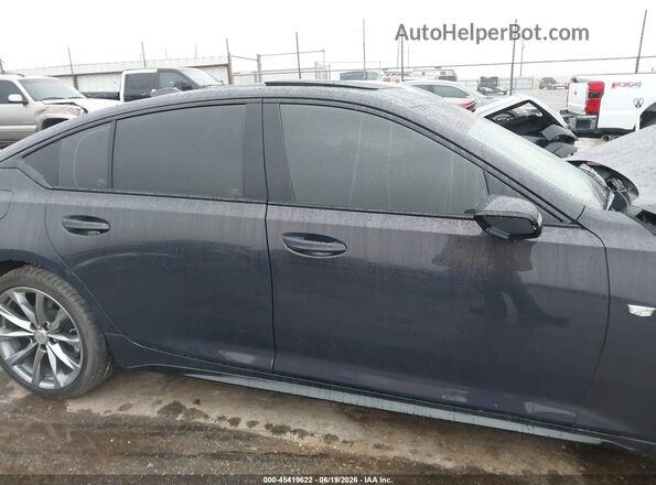 1G6DP5RK1S0113119 2025 CADILLAC CT5 Синий Вид щитка приборов