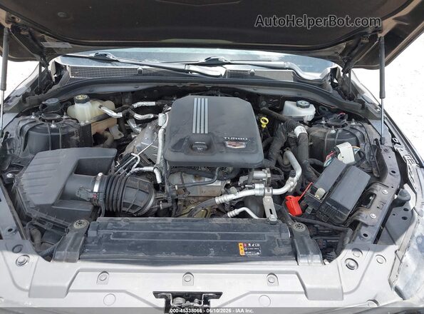 1G6DP5RK4M0147526 2021 CADILLAC CT5 Black Вид ззаду
