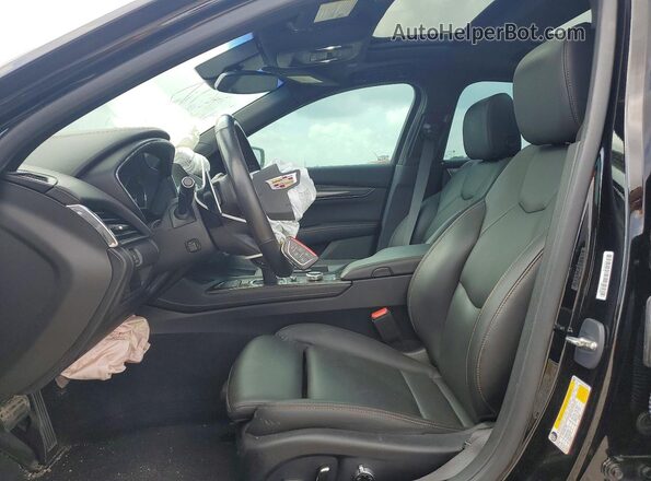 1G6DP5RK4P0134232 2023 CADILLAC CT5 Черный Вид салона спереди