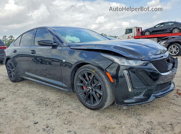 1G6DP5RK4P0134232 2023 CADILLAC CT5 Черный Передняя правая четверть