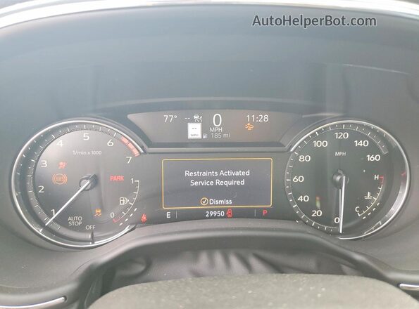 1G6DP5RK4P0134232 2023 CADILLAC CT5 Черный Вид щитка приборов