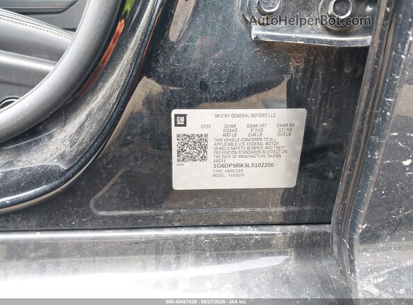1G6DP5RK5L0102206 2020 CADILLAC CT5 Black Вид підкапотного простору