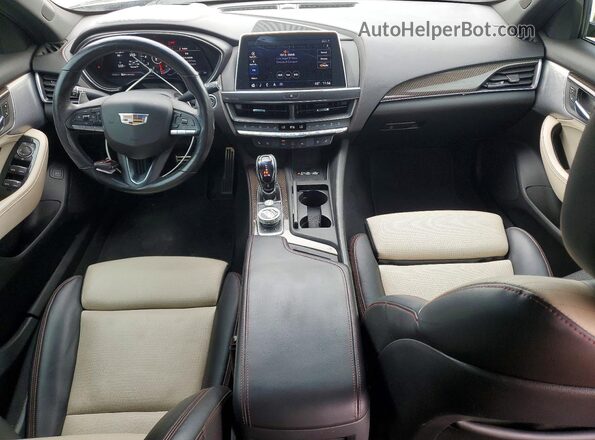 1G6DP5RK6N0128302 2022 CADILLAC CT5 Black Вид панелі приладів