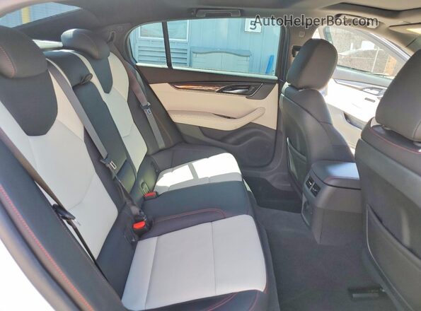 1G6DP5RK7S0107728 2025 CADILLAC CT5 White Rear seats view