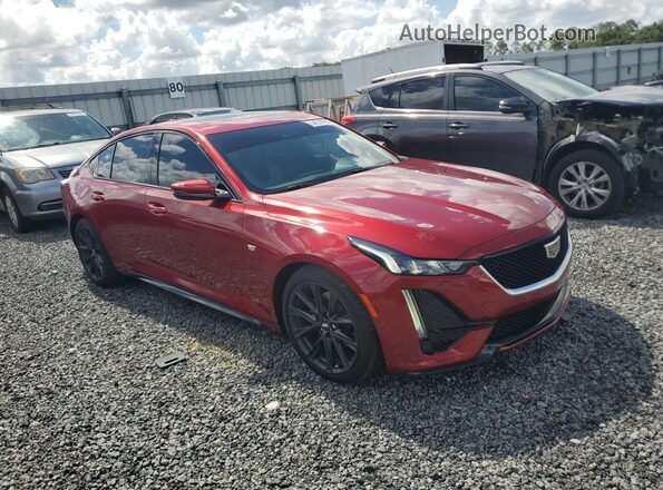 1G6DP5RK9P0126661 2023 CADILLAC CT5 Burgundy 
