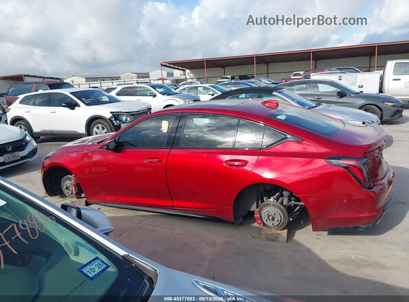 1G6DR5RW1R0132549 2024 CADILLAC CT5 Red Панорамний вид салону 360°