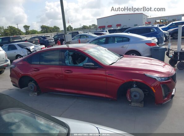 1G6DR5RW1R0132549 2024 CADILLAC CT5 Red Вид задньої частини салону