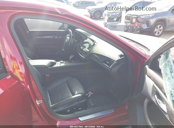 1G6DR5RW1R0132549 2024 CADILLAC CT5 Red Вид салону спереду
