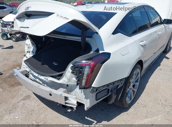 1G6DR5RW5M0130196 2021 CADILLAC CT5 White Vista frontal