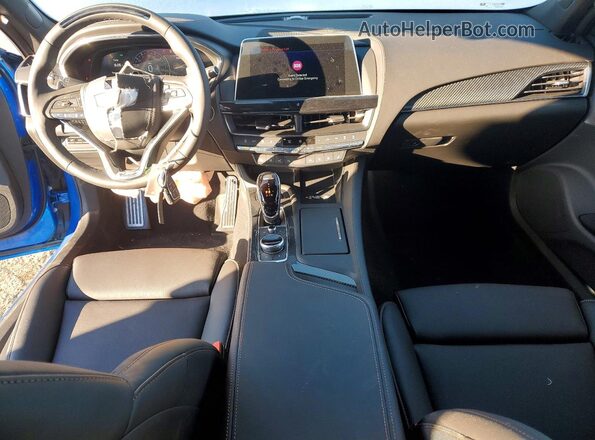 1G6DR5RW8R0132211 2024 CADILLAC CT5 Синий Вид панели приборов
