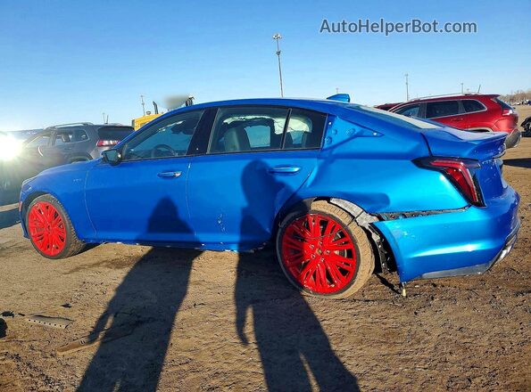 1G6DR5RW8R0132211 2024 CADILLAC CT5 Синий Задняя левая четверть