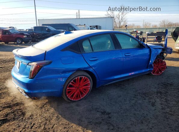 1G6DR5RW8R0132211 2024 CADILLAC CT5 Синий Задняя правая четверть