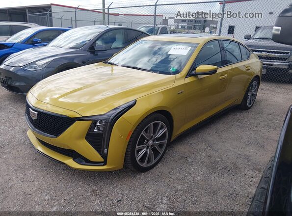 1G6DR5RWXT0100304 2026 CADILLAC CT5 Yellow 