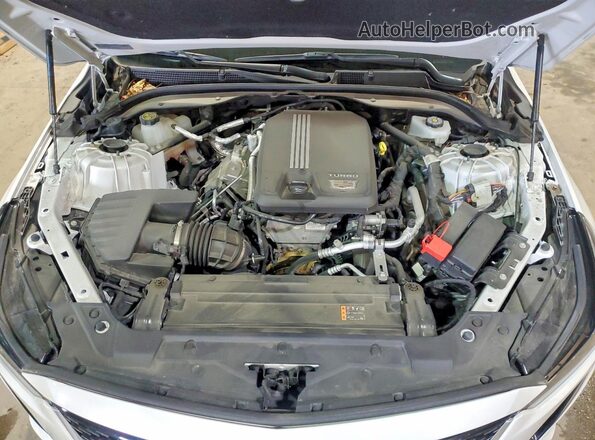1G6DS5RK3P0157466 2023 CADILLAC CT5 White Սալոնի հետևի տեսք
