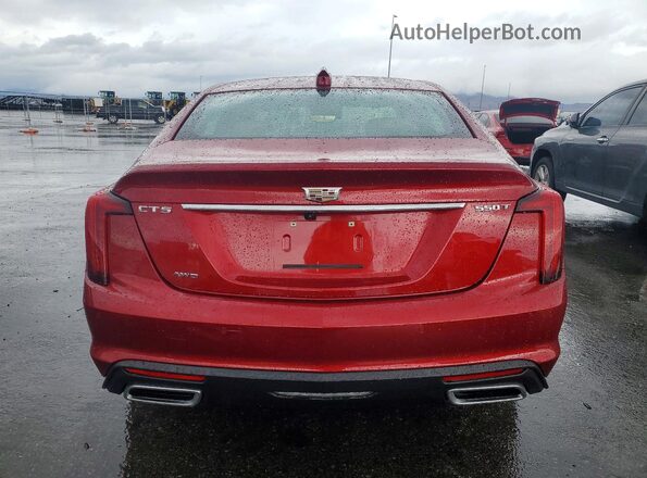 1G6DS5RW2S0120808 2025 CADILLAC CT5 Red Widok z tyłu