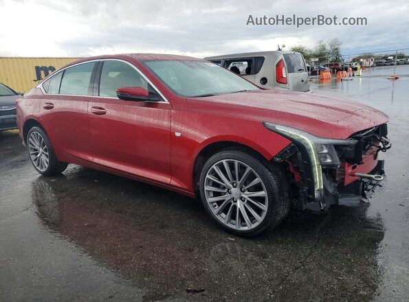 1G6DS5RW2S0120808 2025 CADILLAC CT5 Red Przód prawy