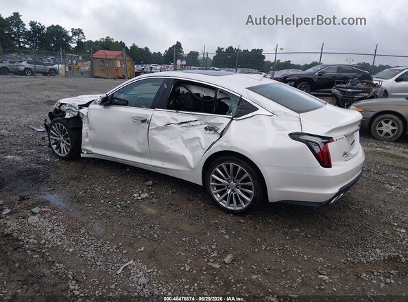 1G6DT5RK2M0121325 2021 CADILLAC CT5 Белый Задняя левая четверть