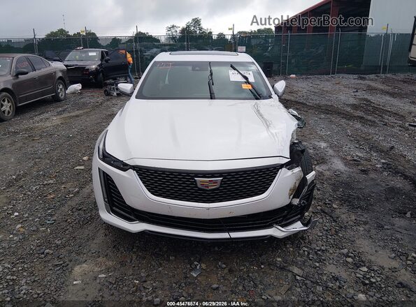 1G6DT5RK2M0121325 2021 CADILLAC CT5 Белый Вид задней части салона