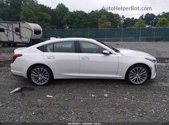 1G6DT5RK2M0121325 2021 CADILLAC CT5 Белый Панорамный вид салона 360°