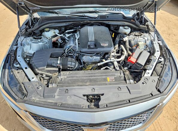 1G6DT5RK2R0101468 2024 CADILLAC CT5 Silver Widok wnętrza z tyłu