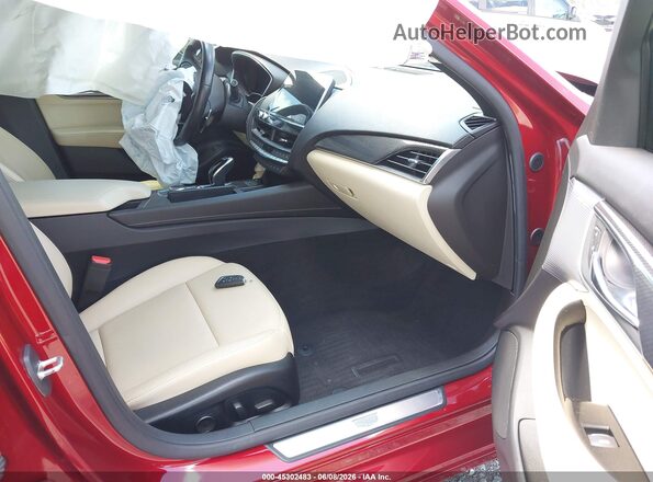 1G6DT5RW5M0125498 2021 CADILLAC CT5 Red წინა სალონის ხედი
