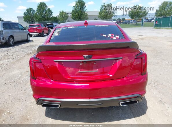 1G6DT5RW5M0125498 2021 CADILLAC CT5 Red 
