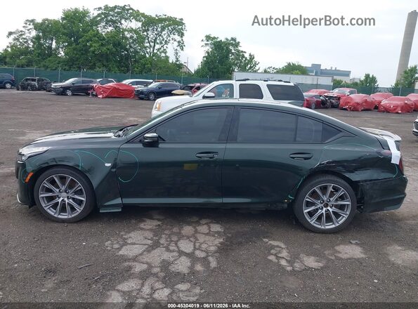 1G6DU5RK0L0132755 2020 CADILLAC CT5 Green Front view