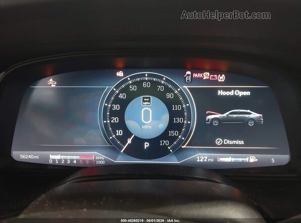 1G6DU5RK0M0106335 2021 CADILLAC CT5 Black Вид задніх сидінь