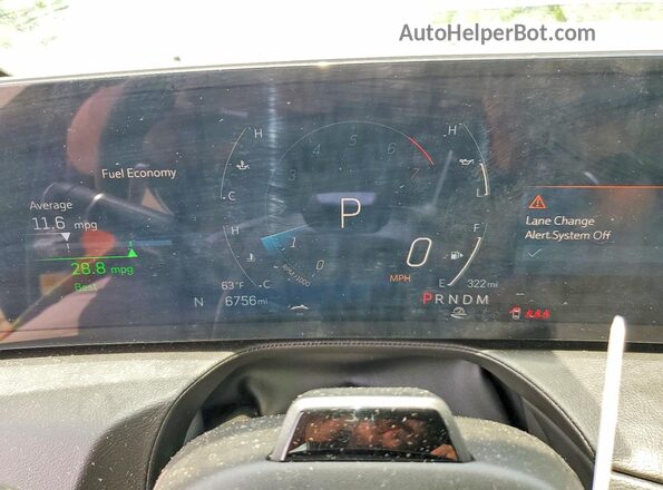 1G6DU5RK5S0103217 2025 CADILLAC CT5 Gray Instrument cluster view