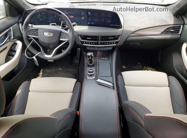 1G6DU5RK5S0103217 2025 CADILLAC CT5 Gray Dashboard view