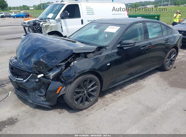 1G6DU5RK6P0157097 2023 CADILLAC CT5 Black Vista tres cuartos delantera izquierda