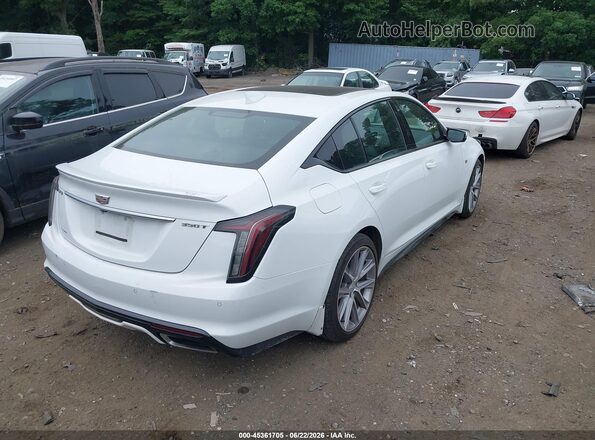 1G6DU5RK8L0119333 2020 CADILLAC CT5 White Հետևի աջ