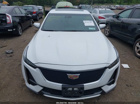 1G6DU5RK8L0119333 2020 CADILLAC CT5 White Դիմացի տեսք
