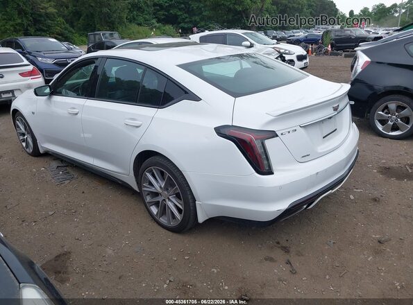 1G6DU5RK8L0119333 2020 CADILLAC CT5 White Հետևի ձախ