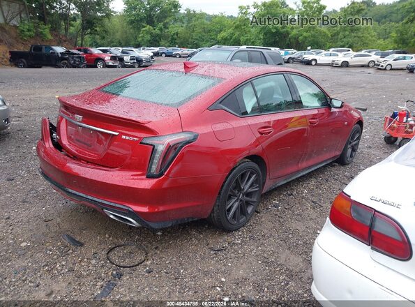 1G6DU5RK8N0113471 2022 CADILLAC CT5 Red Rear right