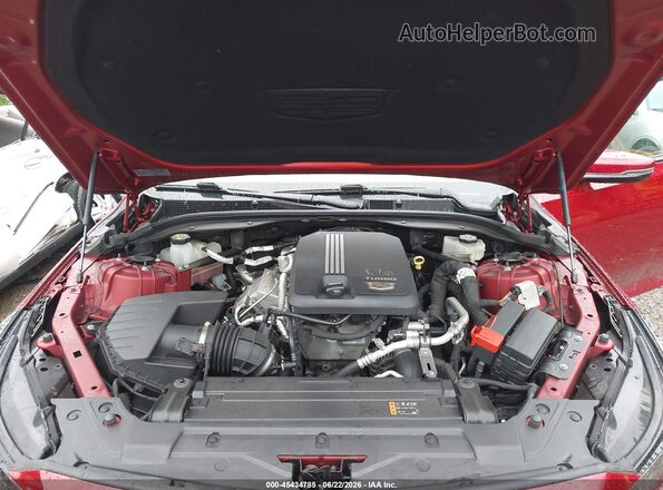 1G6DU5RK8N0113471 2022 CADILLAC CT5 Red Rear view