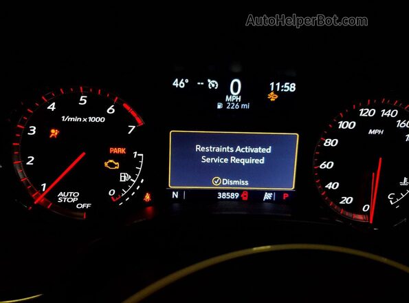 1G6DV5RW2P0119155 2023 CADILLAC CT5 Черный Вид щитка приборов