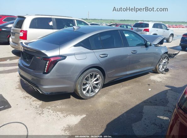 1G6DV5RW4N0116772 2022 CADILLAC CT5 Gray Trasero derecho