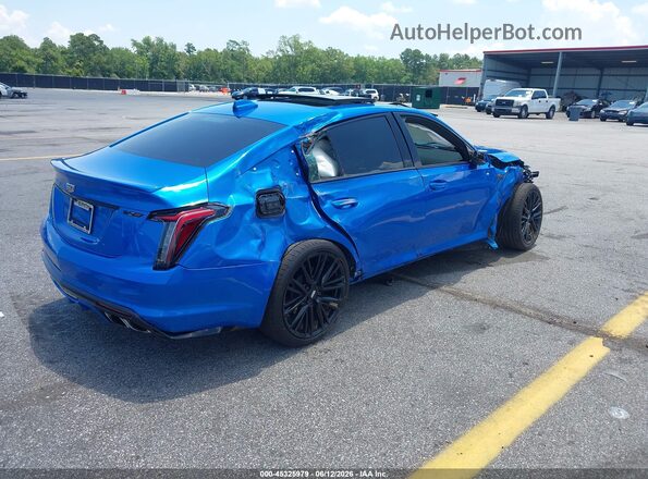 1G6DV5RW4R0106085 2024 CADILLAC CT5 Blue Trasero derecho