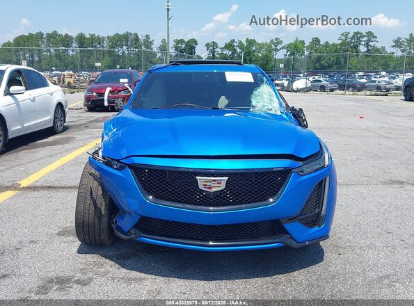 1G6DV5RW4R0106085 2024 CADILLAC CT5 Blue Vista del cuadro de instrumentos