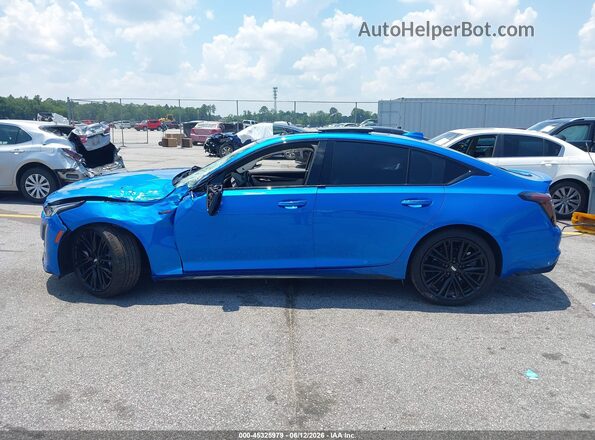 1G6DV5RW4R0106085 2024 CADILLAC CT5 Blue Vista interior de 360 grados