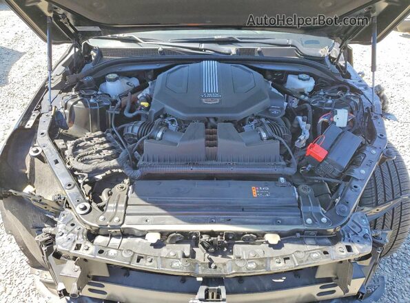 1G6DV5RW5P0153378 2023 CADILLAC CT5 Black Սալոնի հետևի տեսք