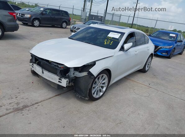 1G6DW5RK2L0122349 2020 CADILLAC CT5 White Vista tres cuartos delantera izquierda